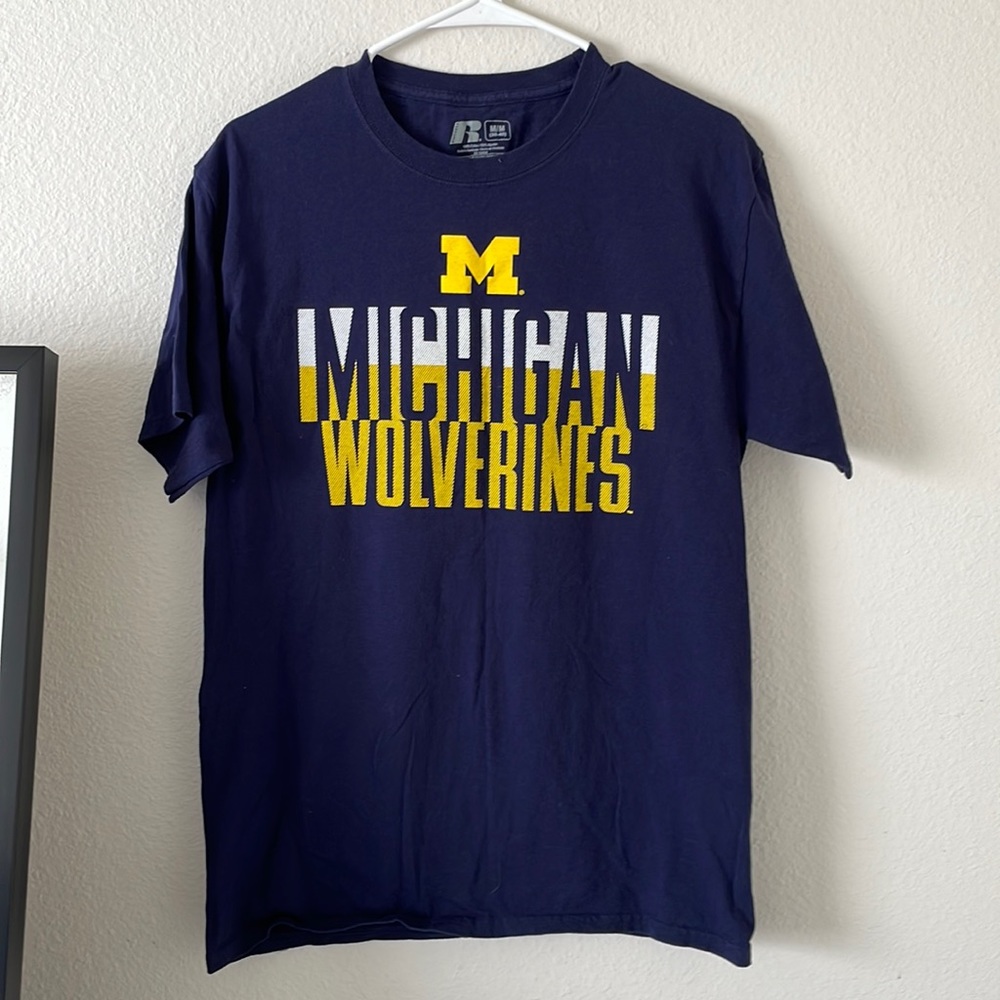 Michigan wolverines tee